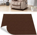 Recliner Pads for Hardwood Floors, 30" X 30" Non Slip Recliner Grippers, Furniture Pads Hardwood Floor Protectors for Furniture, Fits Recliners, Office Chair, Swivel Chairs, Brown