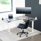VIVO Electric Corner 63 x 47 inch L-Shaped Standing Desk, Memory Height - Image 7