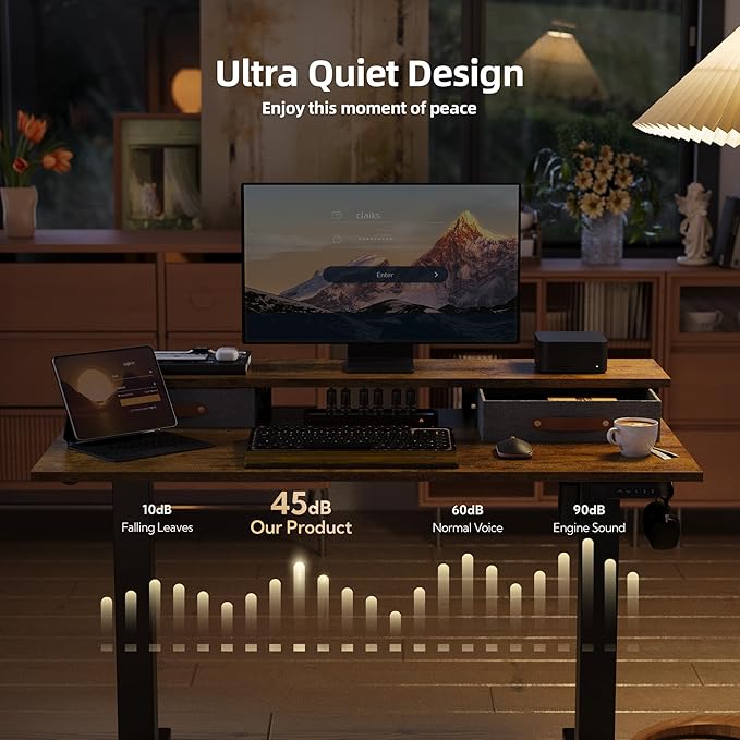 Claiks Electric Standing Desk - Image 9