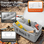 flexzion 12-inch metal seed storage box with lid, package contents