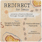 Redirect Flashcards – Challenge Negative Thinking | Transform Automatic by COMPASSPositiveMindsetTools