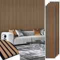 acoustic wood slat panels 4 pack 106" x, main product view