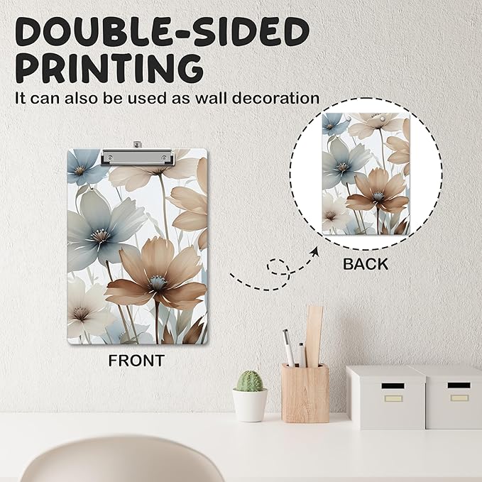 APIILVPQ Floral Clipboard, Spring Clipboards - Image 3