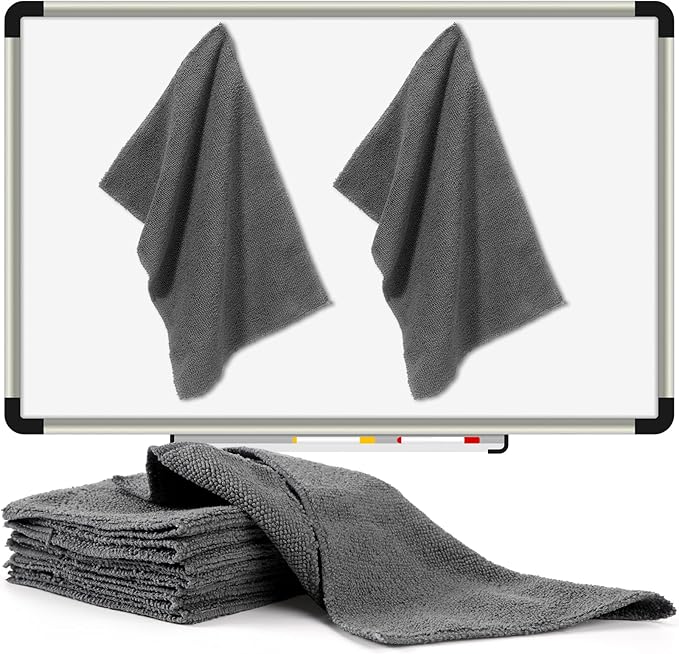 Fanfanwin 8 Pcs Magnetic Microfiber Cleaning Cloth Dry Erasers by Fanfanwin