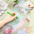 TaoBary 160 Pcs Stationery Paper Set 50 Double Sided Stationery Papers - Image 6