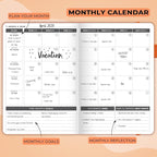 Clever Fox Planner – Undated Weekly & Monthly Planner - Image 4