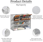 Marbrasse Mesh Desk Organizer, Desktop Stationary Organizer, Storage Rack - Image 2