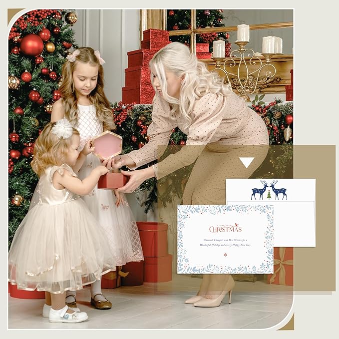 Goefun Blank Note Cards and Envelopes 5 x 7 Folded Cardstock and A7 Envelopes - Image 7