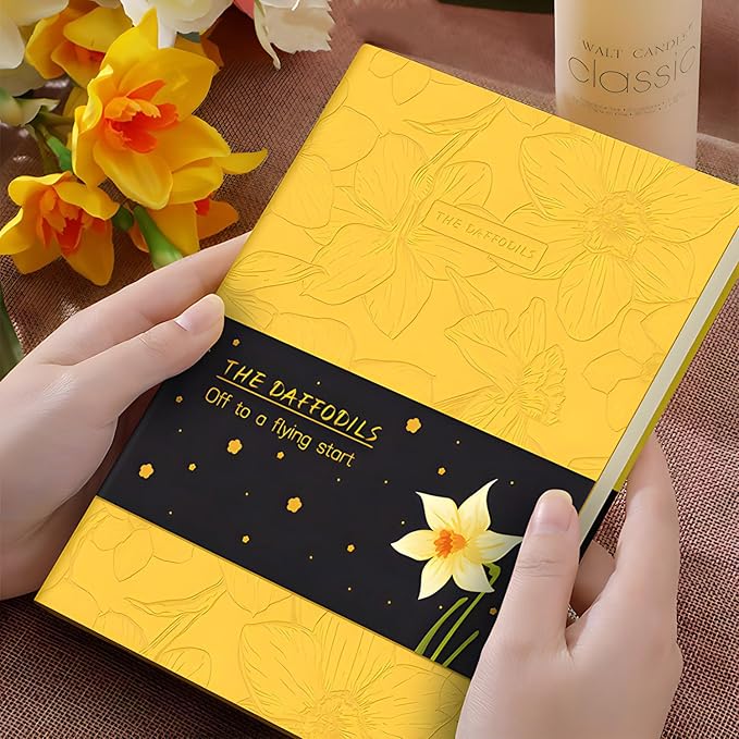 ipoul Soft Cover Notebook, A5 Journal, Wide Ruled Journal, PU Leather Softcover - Image 5