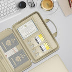 Fireproof File Organizer with Lock, Hard-Shell Case Fireproof Document Box with - Image 5