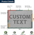 Custom Sign, Custom Street Sign, 11 Font Colors, 13 Font Styles, 4 Hole Options - Image 6