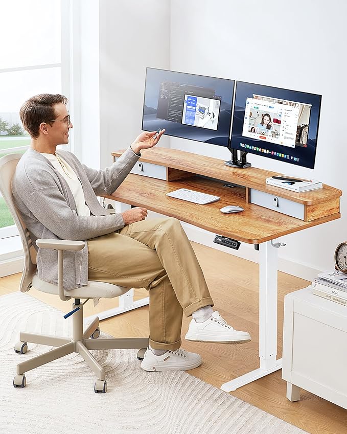 HUANUO 48″ x 24″ Electric Standing Desk - Image 2