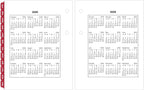 AT-A-GLANCE 2027 Desk Calendar Refill, Daily Desk Pad Refill, 3" x 3.75", Loose-Leaf (E9195027)