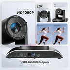 20x Zoom Conference Room Camera System TONGVEO All-in-1 Video and Audio - Image 6