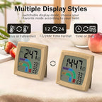 VOILEIPAGI Travel Alarm Clock Bedside Clock - Image 3