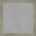 Amanti Art Grey Framed Magnetic Board 28x28 Medium Vision Board by AmantiArt