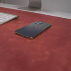 Node Leather Calfskin Leather Desk Pad – Executive Office Desk Mat - Image 5