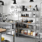 Regal Altair 18" Deep x 48" Wide x 64" Height Wire Shelving Kit | 5-Tier | NSF - Image 6