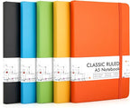 feela Journal Notebook Bulk for School, Hardcover Business Classic Ruled Lined by feela