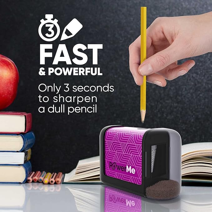 Battery-Operated Electric Pencil Sharpener - Image 4