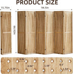 Aleesing 6 Panel Pegboard Display - Image 2