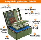 ENGPOW Fireproof Document Box, Hard Fireproof Box - Image 9
