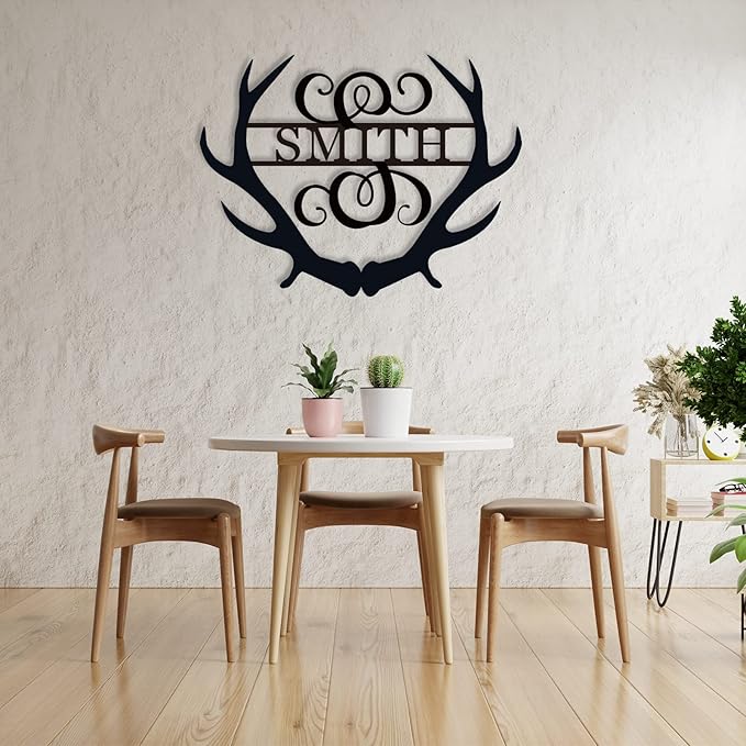 Personalized Monogram Antlers - Image 4
