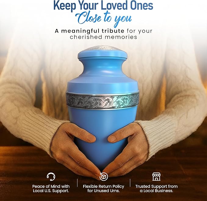 Modern Memorials Cremation Urn for Ashes - Image 6