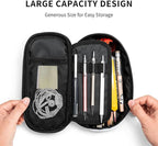 Baseball Blue White Ball Pencil Case Big Capacity Storage Pencil Pouch - Image 5