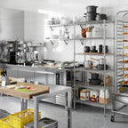 Regal Altair 18" Deep x 30" Wide x 74" Height Wire Shelving Kit | 6-Tier | NSF - Image 5