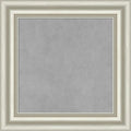 Amanti Art Silver Framed Magnetic Board 22x22 Small Vision Board by AmantiArt