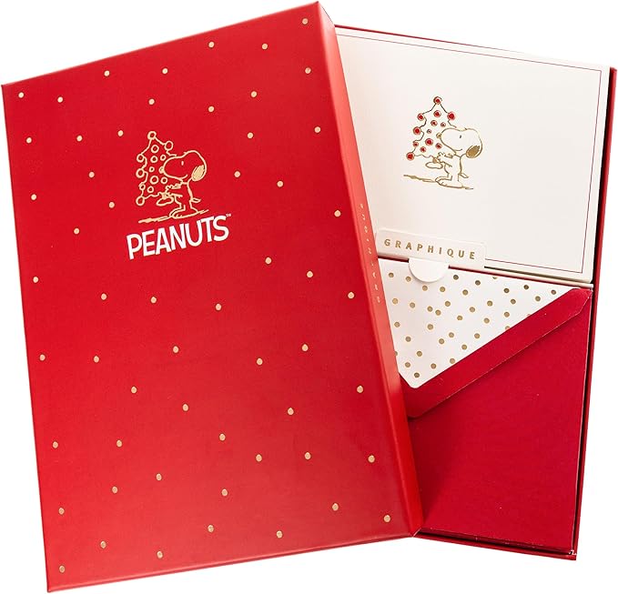 Graphique Peanuts Holiday Designer Cards Luxe Collection, Christmas Greetings - Image 3