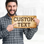 Custom Sign, Custom Street Sign, 11 Font Colors, 13 Font Styles, 4 Hole Options - Image 2