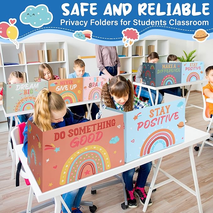 Honoson 24 Pcs Bulk Inspirational Privacy Folders - Image 4