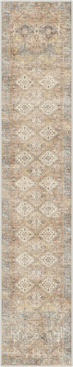 GENIMO Runner Rug 2x10 Non Slip Machine Washable Hallway Runner Vintage Rug - Image 5
