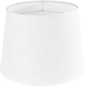 White Texture Lamp Shade Drum Lampshades Replacemnt by GOSO
