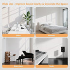Tao.space 6 Pack Acoustic Panels 3D Wave Sound Proof Foam - Image 6