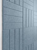 DECORITA Felt Bulletin Board Tiles | Modern Cork Board Alternative | Large Cork by DesignerManufacturerofInnovativeBulletinBoardSolutionsforHomeOffice
