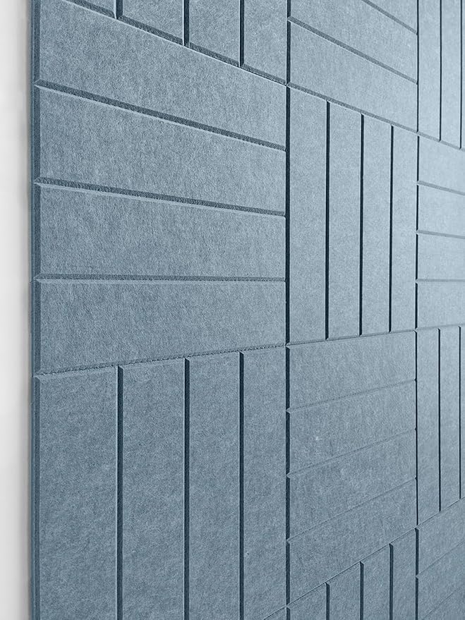 DECORITA Felt Bulletin Board Tiles | Modern Cork Board Alternative | Large Cork by DesignerManufacturerofInnovativeBulletinBoardSolutionsforHomeOffice