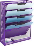 EASEPRES 6 Tier Mesh Hanging Wall File Organizer, Desk Vertical Mail Paper by EASEPRES