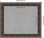 Amanti Art Black Framed Magnetic Board 25x29 Medium Vision Board - Image 3