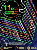 XXL Mouse Pad with Phone Holder, RGB Desk Mat with 15W Fast Charging, LED Large - Image 4