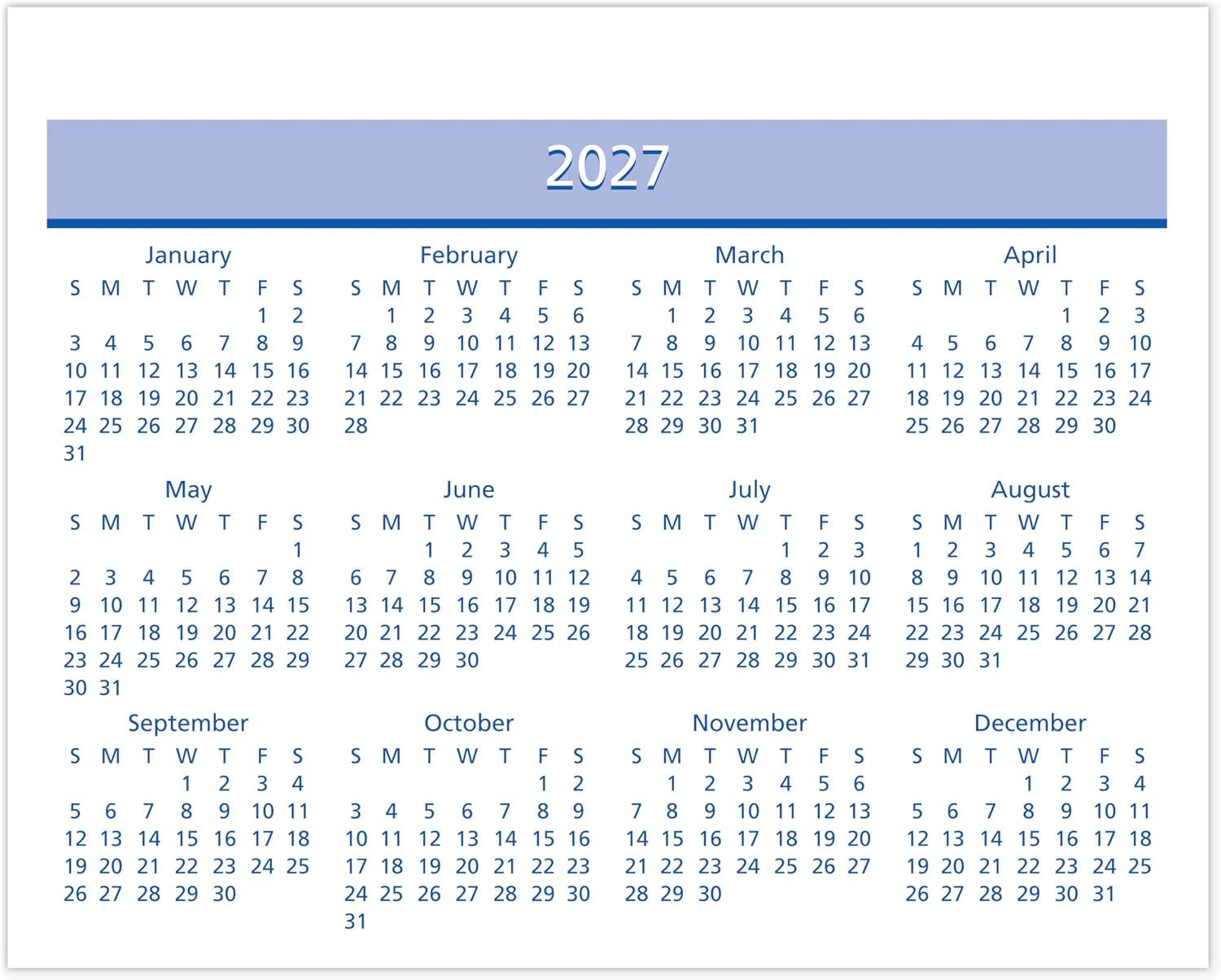 AT-A-GLANCE 2026 Desk Calendar Refill, Weekly, 5-1/2" x 7", Flip-A-Week with QuickNotes (SW7065026)