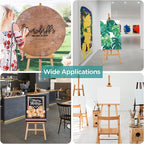 VISWIN Wooden Art Easel for Painting, Adjustable & Foldable Beech Wood Display - Image 5