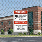 SmartSign 18 x 12 inch “Warning - Image 3
