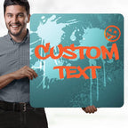 Custom Sign, Custom Street Sign, 11 Font Colors, 13 Font Styles, 4 Hole Options - Image 2