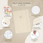 Clever Fox Self-Care Journal – Wellness & Daily Reflection Notebook – Mental - Image 5