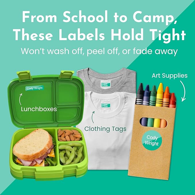 Name Bubbles - Basic Daycare Name Stickers - Image 7