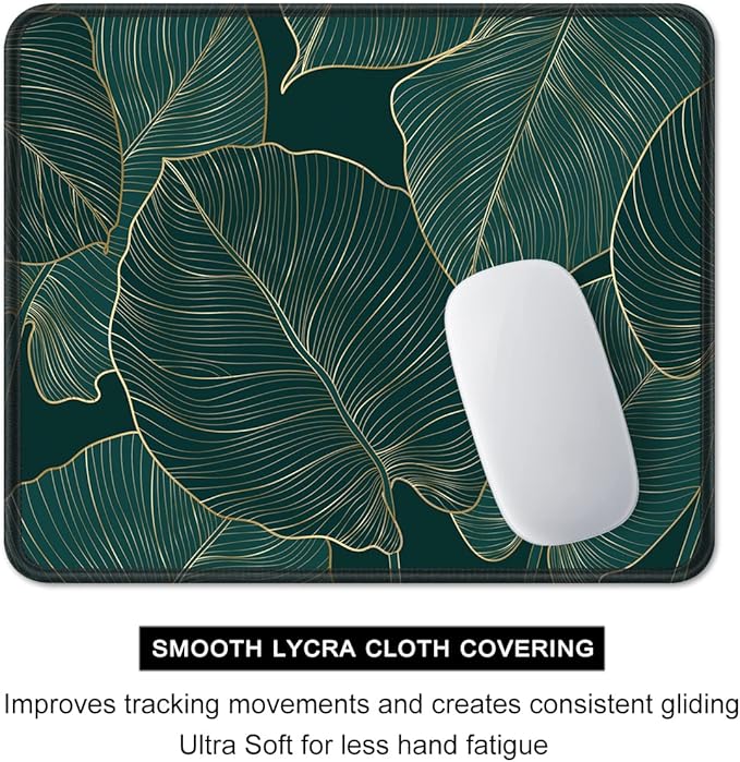 Auhoahsil Mouse Pad, 12 x 10 in Tropics Theme Computer Mouse Pad - Image 4