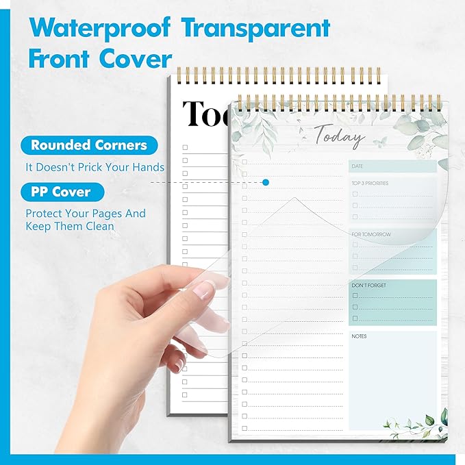 2 To Do List Notepads, Daily Planner Notebook - Image 3